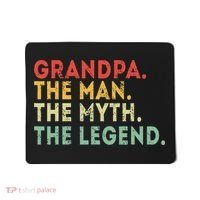 Grandpa The Man The Myth The Legend Fathers Day Gift Mousepad thumb 0