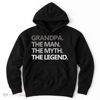 GRANDPA THE MAN THE MYTH THE LEGEND Men Gift Fathers Day Hoodie thumb 0