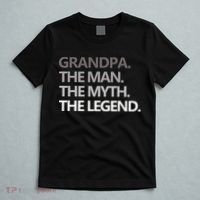 GRANDPA THE MAN THE MYTH THE LEGEND Men Gift Fathers Day T-Shirt thumb 5