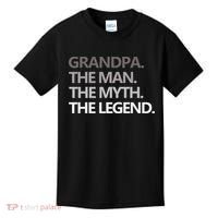 GRANDPA THE MAN THE MYTH THE LEGEND Men Gift Fathers Day Kids T-Shirt thumb 0