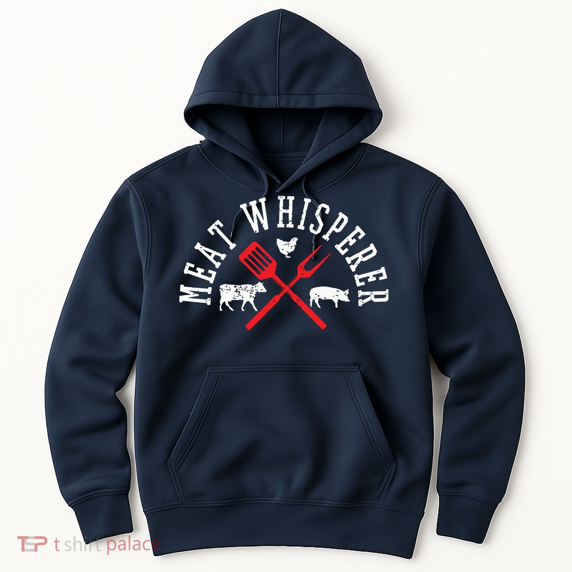 Grilling T Meat Whisperer Funny BBQ Chef Gift Hoodie