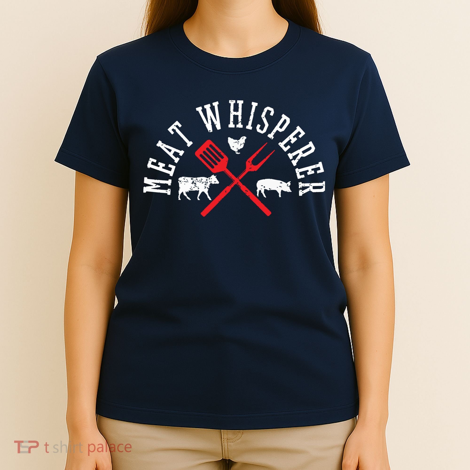 Grilling T Meat Whisperer Funny BBQ Chef Gift T-Shirt