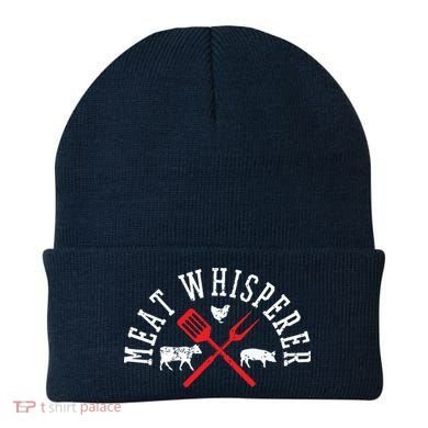 Grilling T Meat Whisperer Funny BBQ Chef Gift Beanie