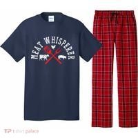 Grilling T Meat Whisperer Funny BBQ Chef Gift Pajama Set thumb 0