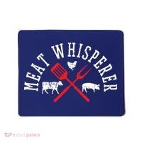 Grilling T Meat Whisperer Funny BBQ Chef Gift Mousepad thumb 0