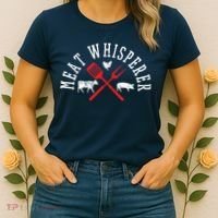 Grilling T Meat Whisperer Funny BBQ Chef Gift Women's T-Shirt thumb 2