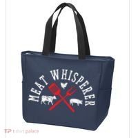 Grilling T Meat Whisperer Funny BBQ Chef Gift Tote Bag thumb 3