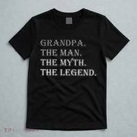 Grandpa The Man The Myth The Legend T-Shirt thumb 5