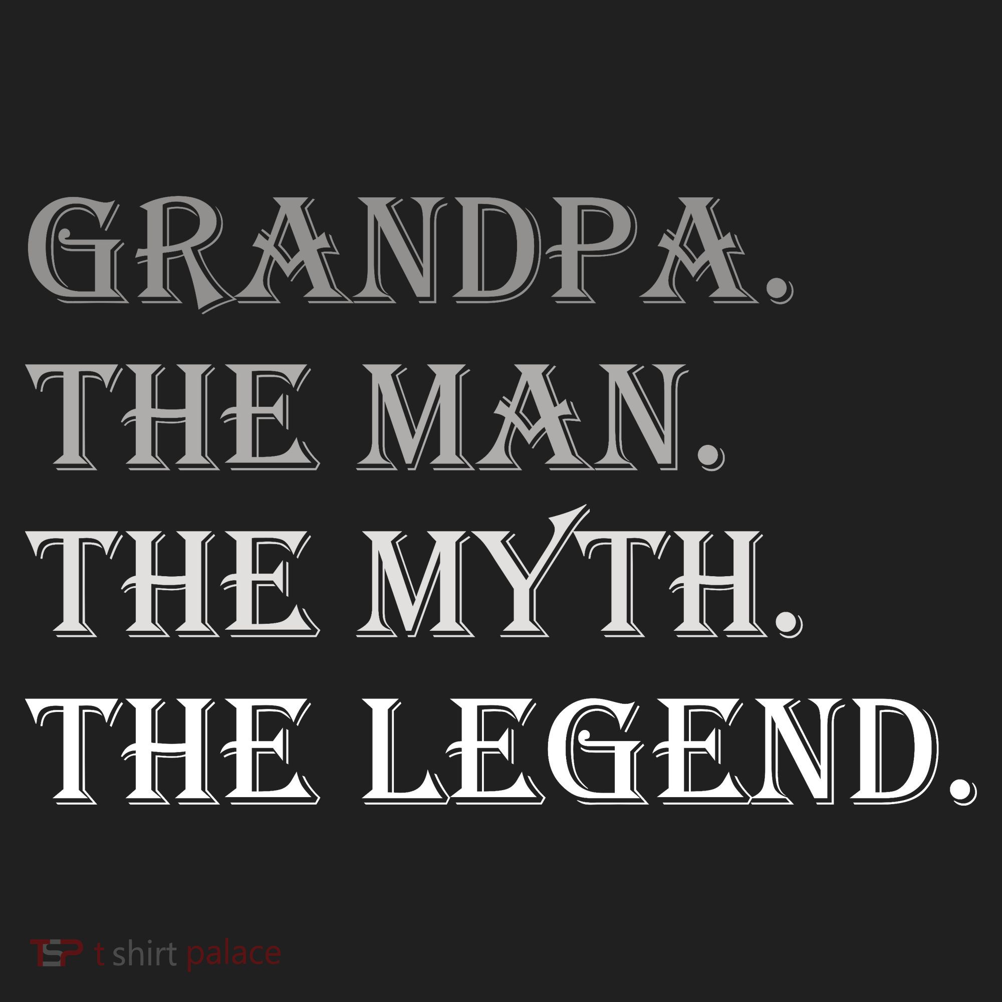 Grandpa The Man The Myth The Legend Tumbler
