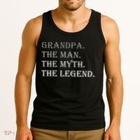 Grandpa The Man The Myth The Legend Tank Top thumb 3