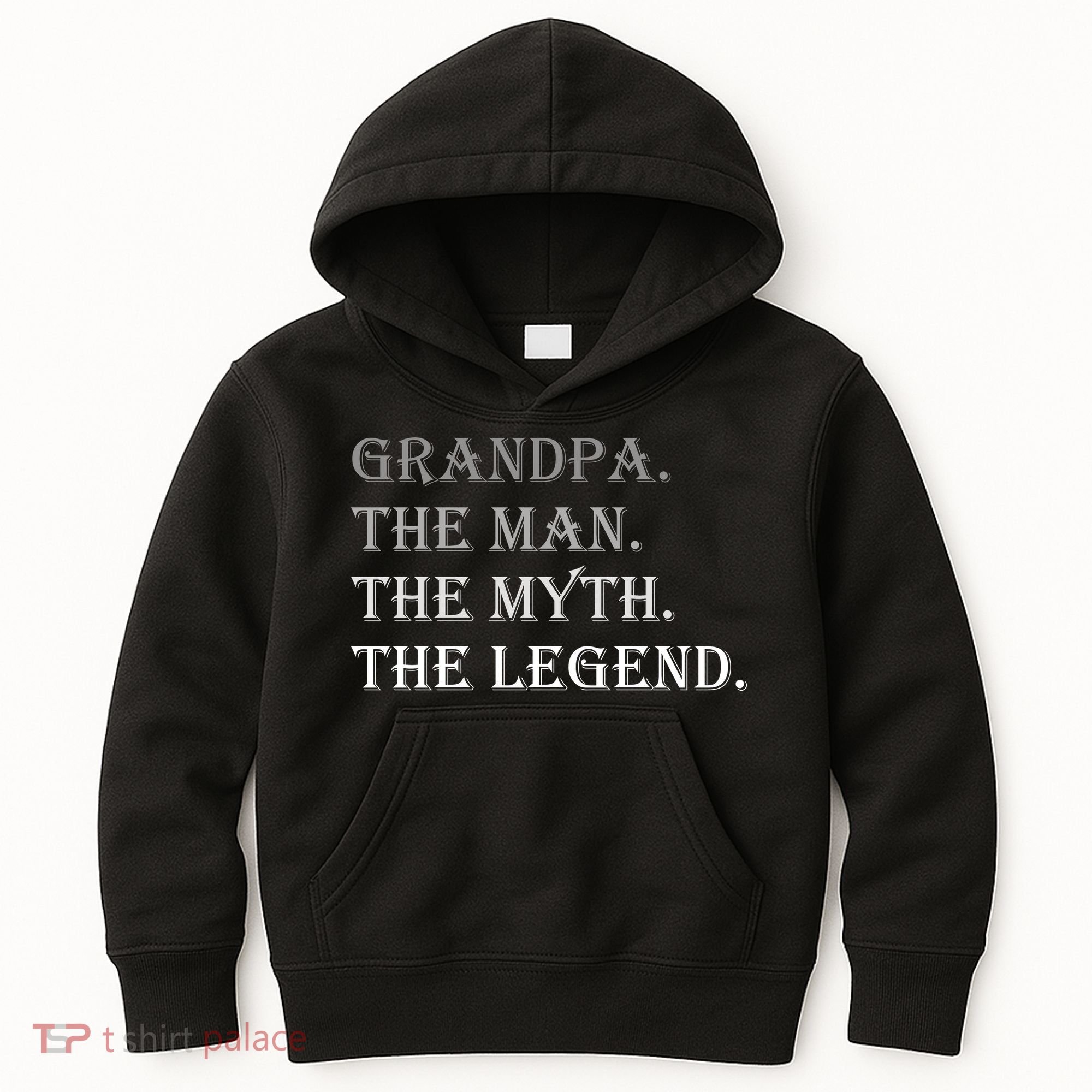Grandpa The Man The Myth The Legend Kids Hoodie
