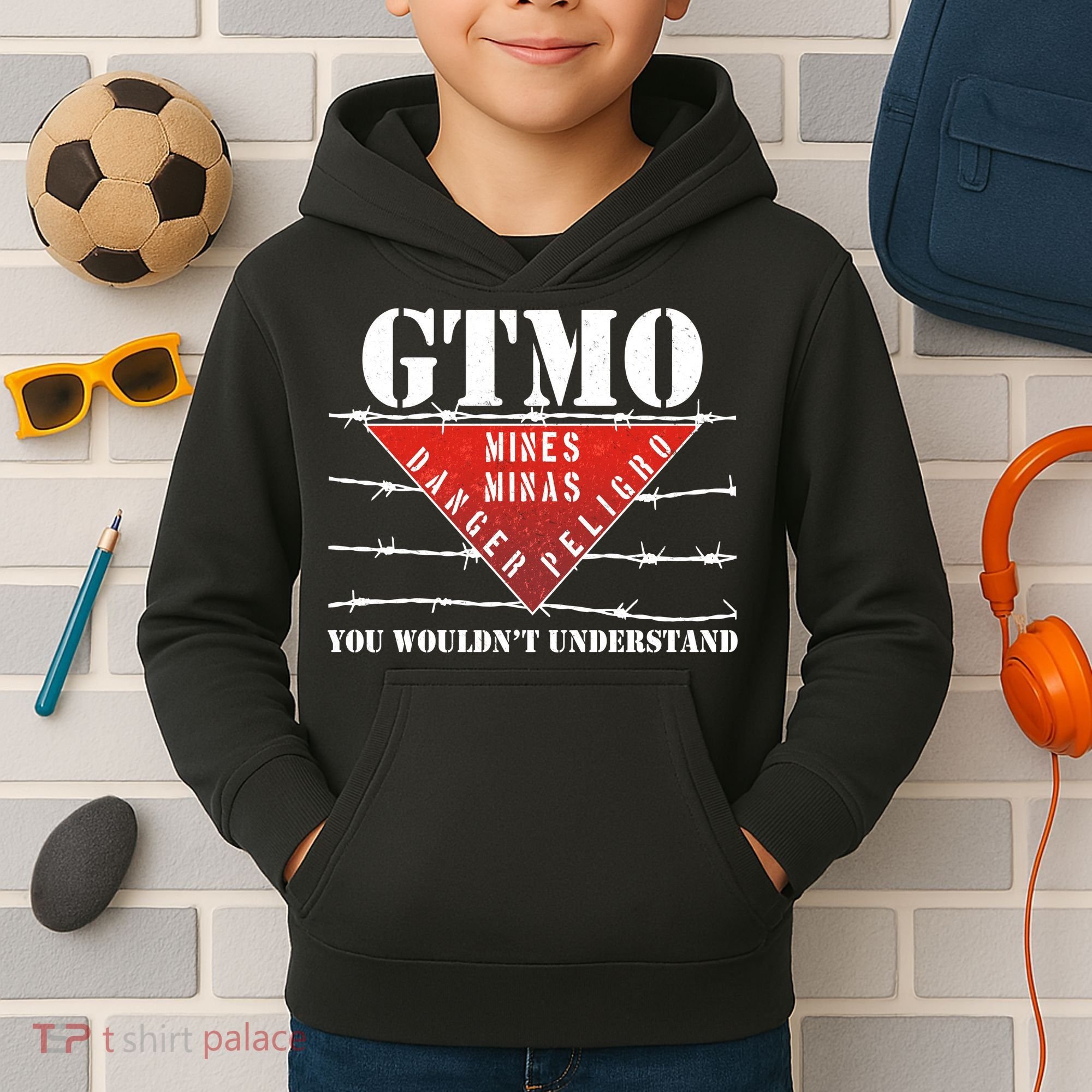 GTMO You Wouldn't Understand Kids Hoodie