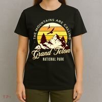 Grand Teton National Park Camping Hiking Family Vacation T-Shirt thumb 4