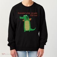 Gary The No Gain Gator Women's Sweatshirt thumb 0