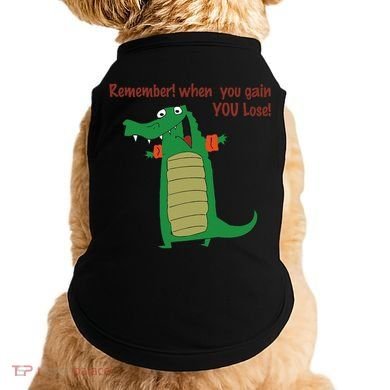 Gary The No Gain Gator Doggie Tank
