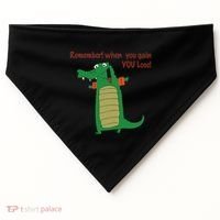 Gary The No Gain Gator USA-Made Doggie Bandana thumb 0