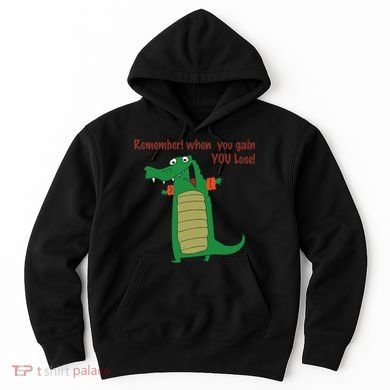 Gary The No Gain Gator Hoodie
