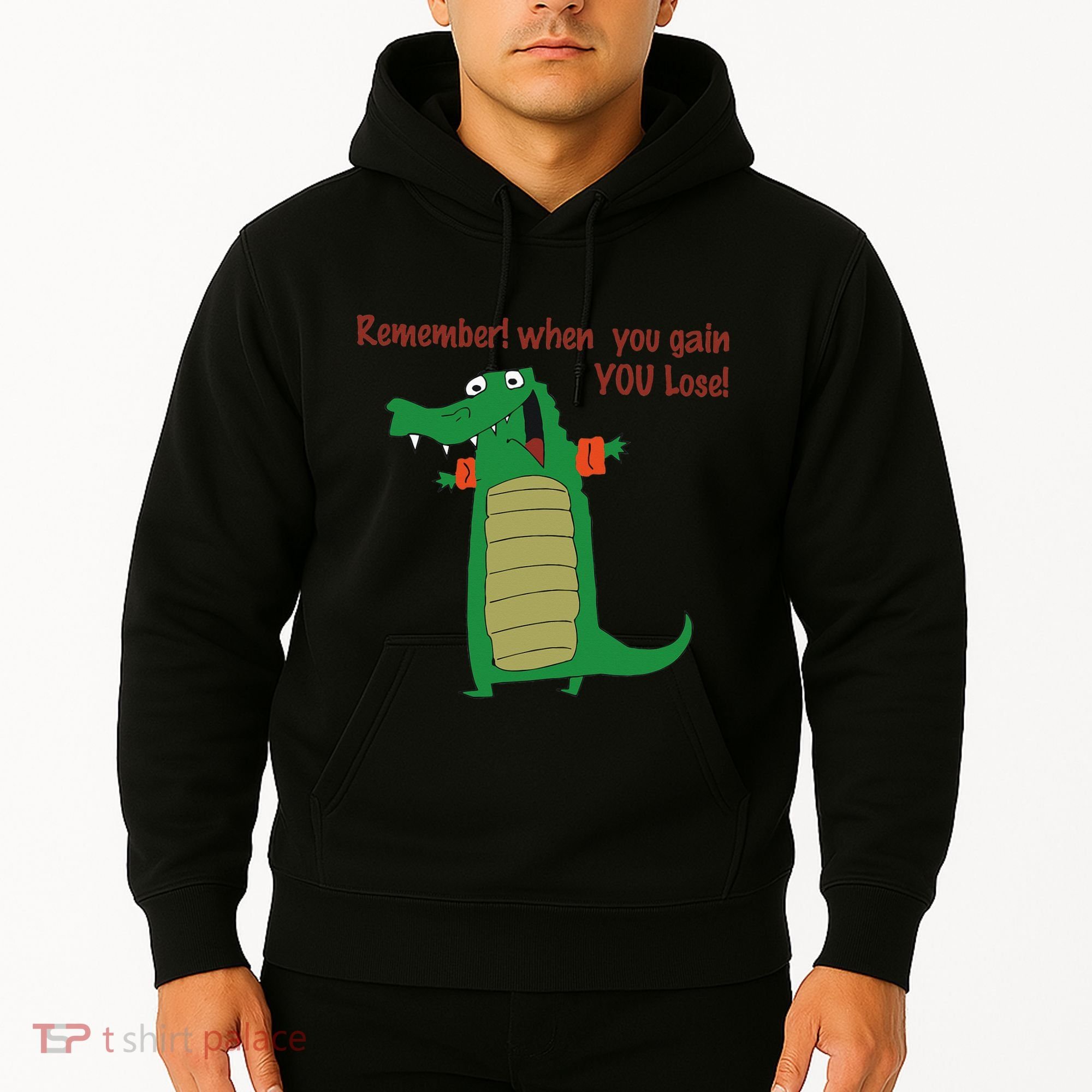 Gary The No Gain Gator Hoodie