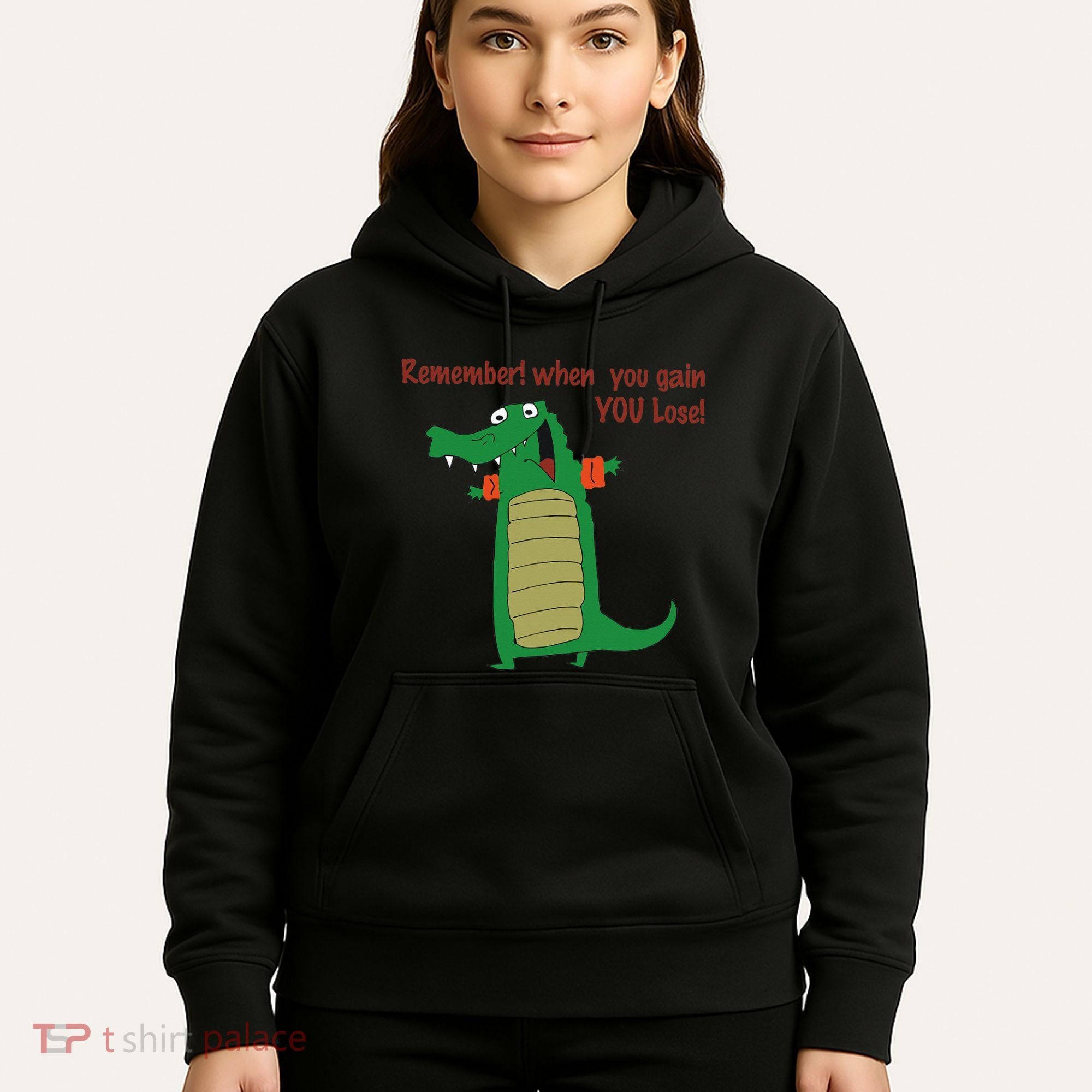 Gary The No Gain Gator Hoodie