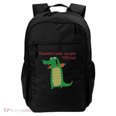 Gary The No Gain Gator Backpack