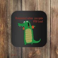 Gary The No Gain Gator Coaster thumb 0