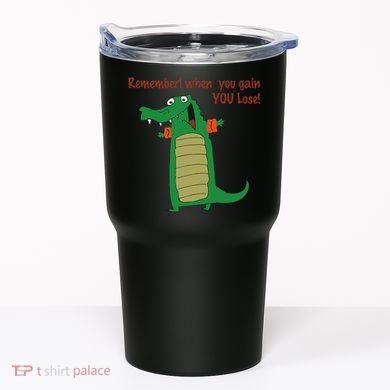 Gary The No Gain Gator Tumbler