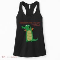 Gary The No Gain Gator Women's Tank Top thumb 0