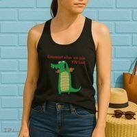 Gary The No Gain Gator Women's Tank Top thumb 2