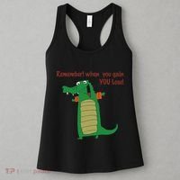 Gary The No Gain Gator Women's Tank Top thumb 3