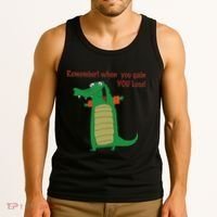 Gary The No Gain Gator Tank Top thumb 3