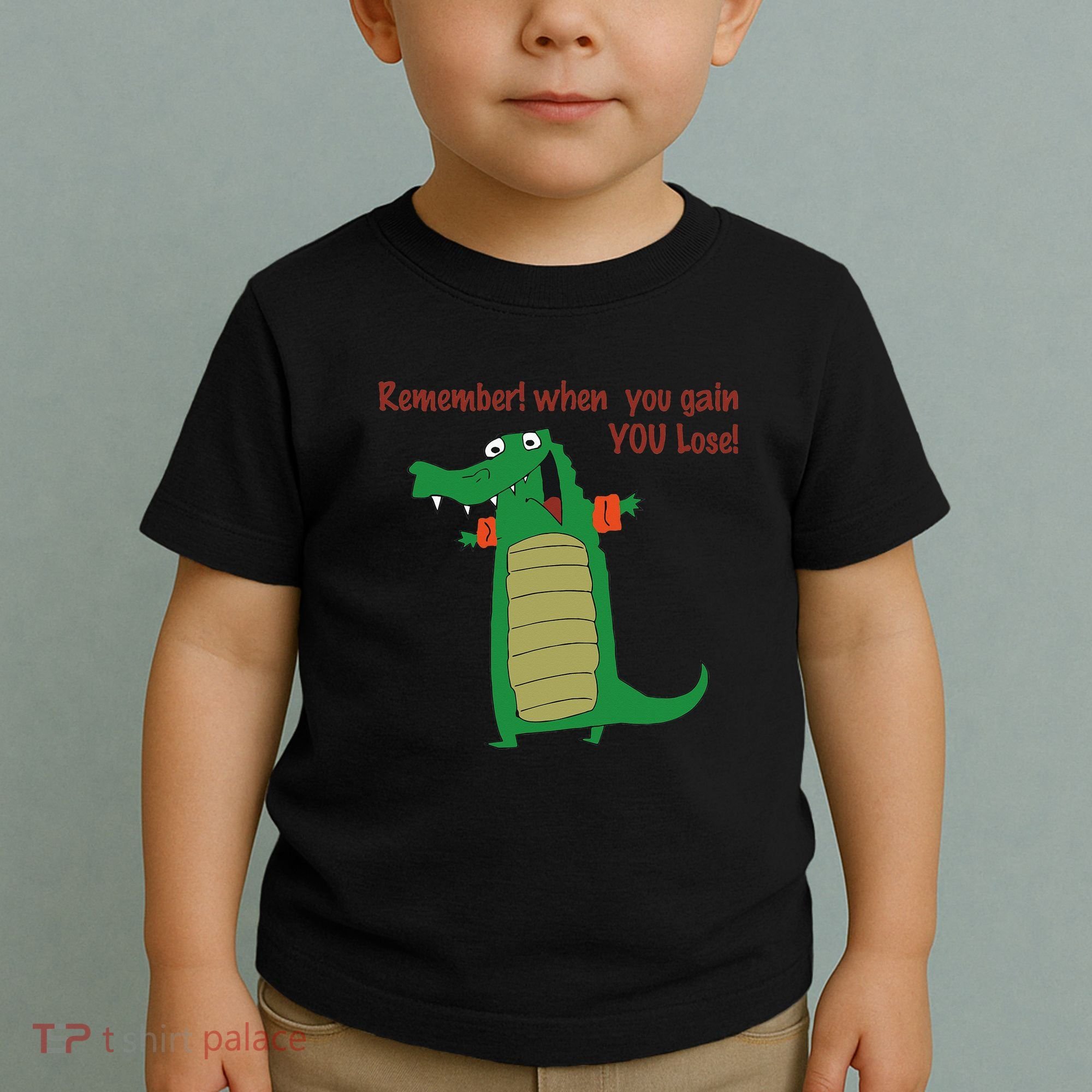 Gary The No Gain Gator Toddler T-Shirt
