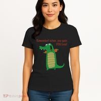 Gary The No Gain Gator Women's T-Shirt thumb 4