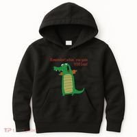 Gary The No Gain Gator Kids Hoodie thumb 0