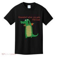 Gary The No Gain Gator Kids T-Shirt thumb 0