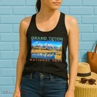 Grand Teton National Park Moose Women's Tank Top thumb 2