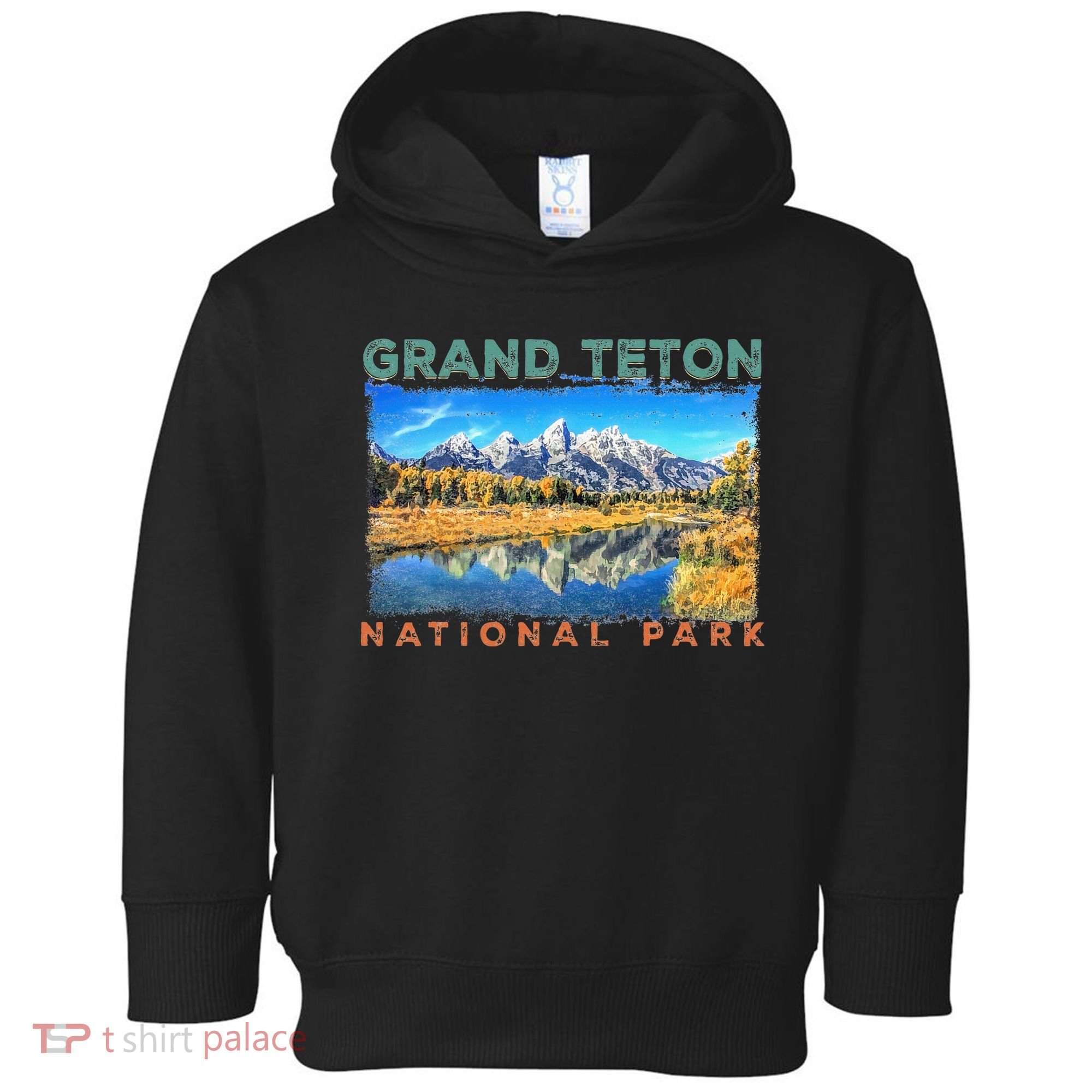 Grand Teton National Park Moose Toddler Hoodie
