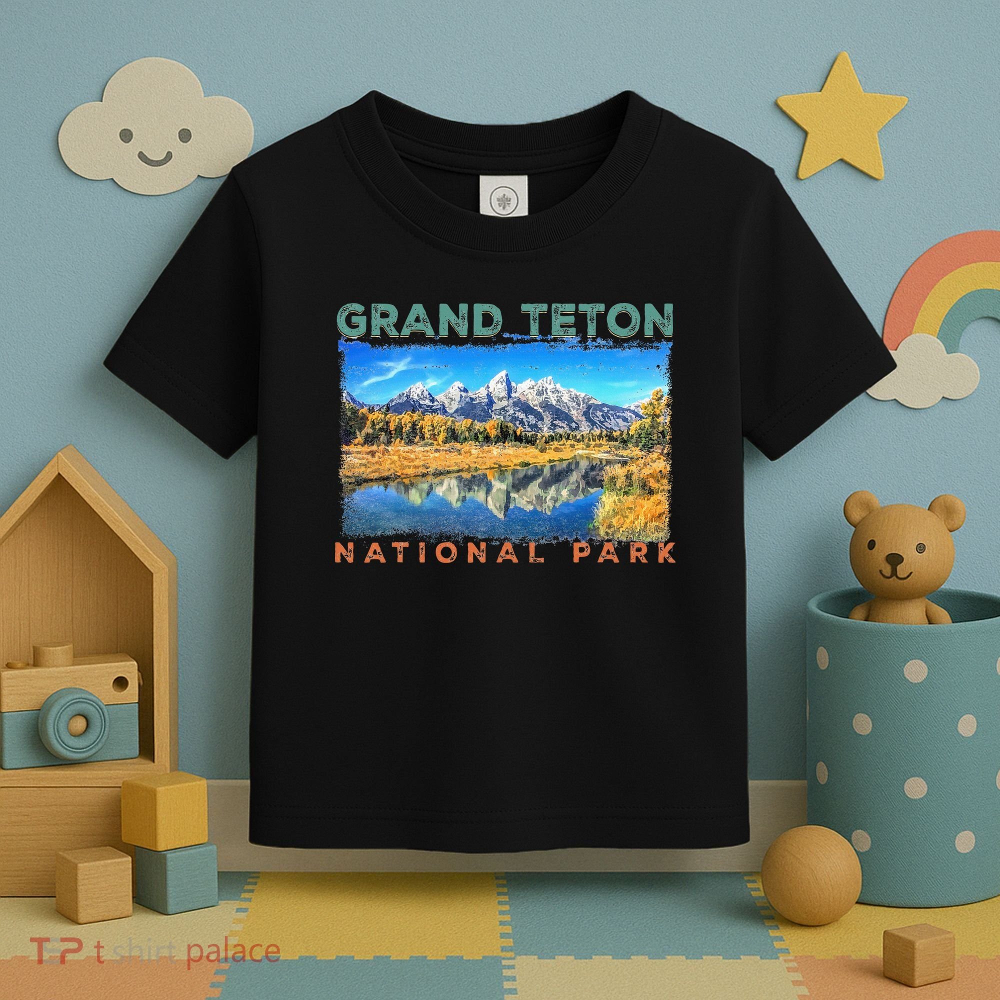 Grand Teton National Park Moose Toddler T-Shirt