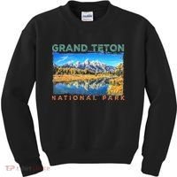 Grand Teton National Park Moose Kids Sweatshirt thumb 0