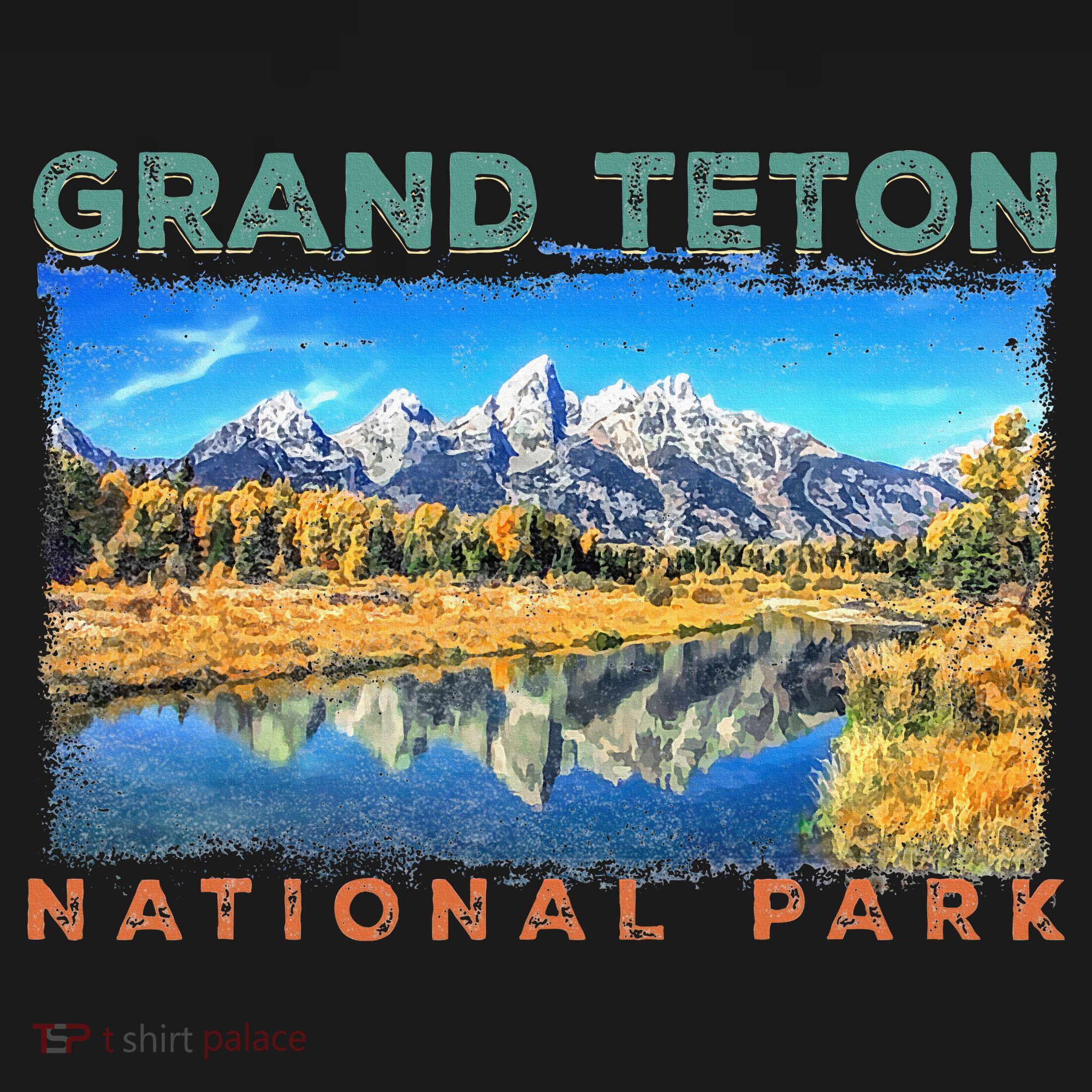 Grand Teton National Park Moose Kids Long Sleeve Shirt