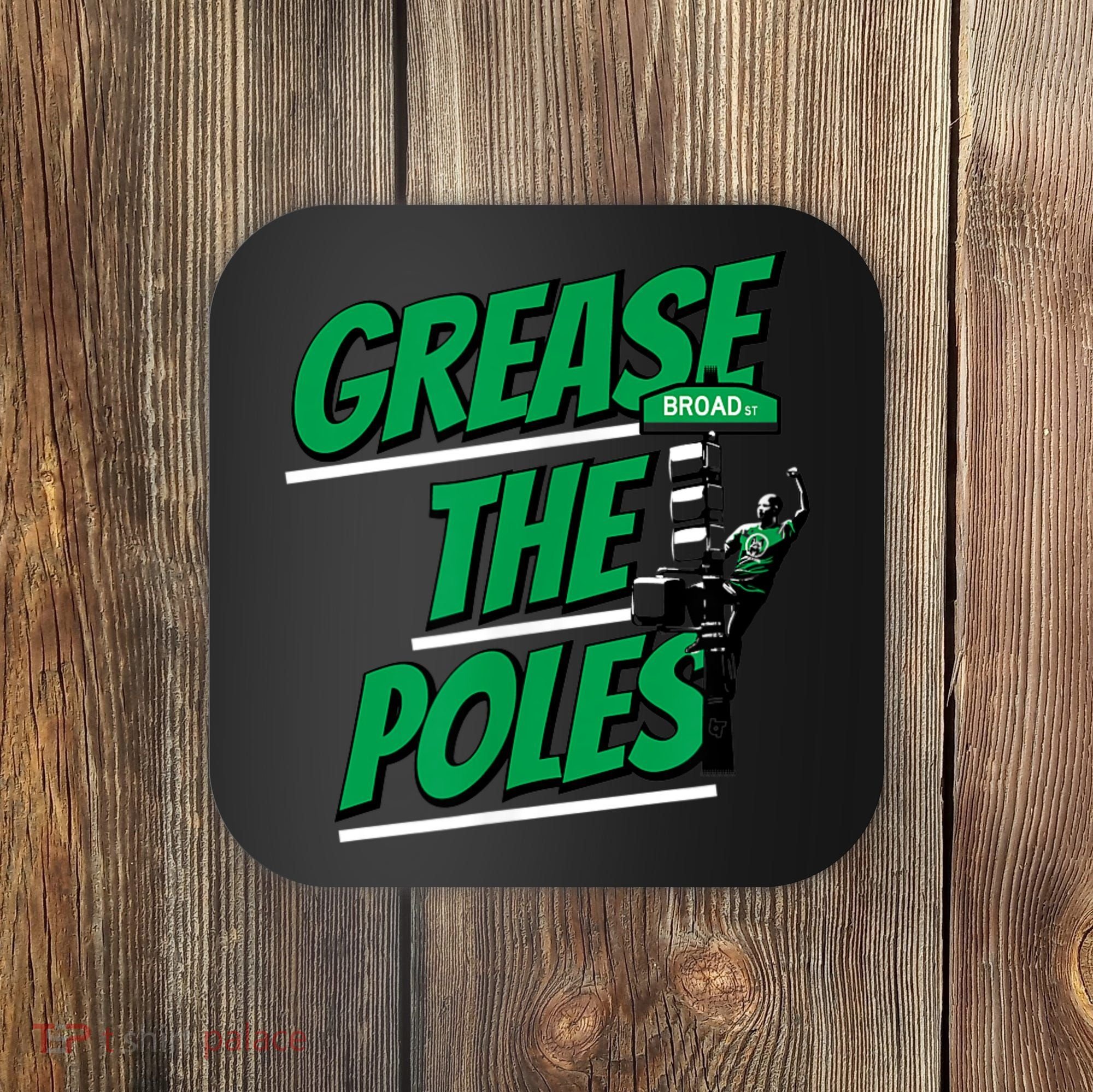 Grease The Poles Philadelphia Football Coaster