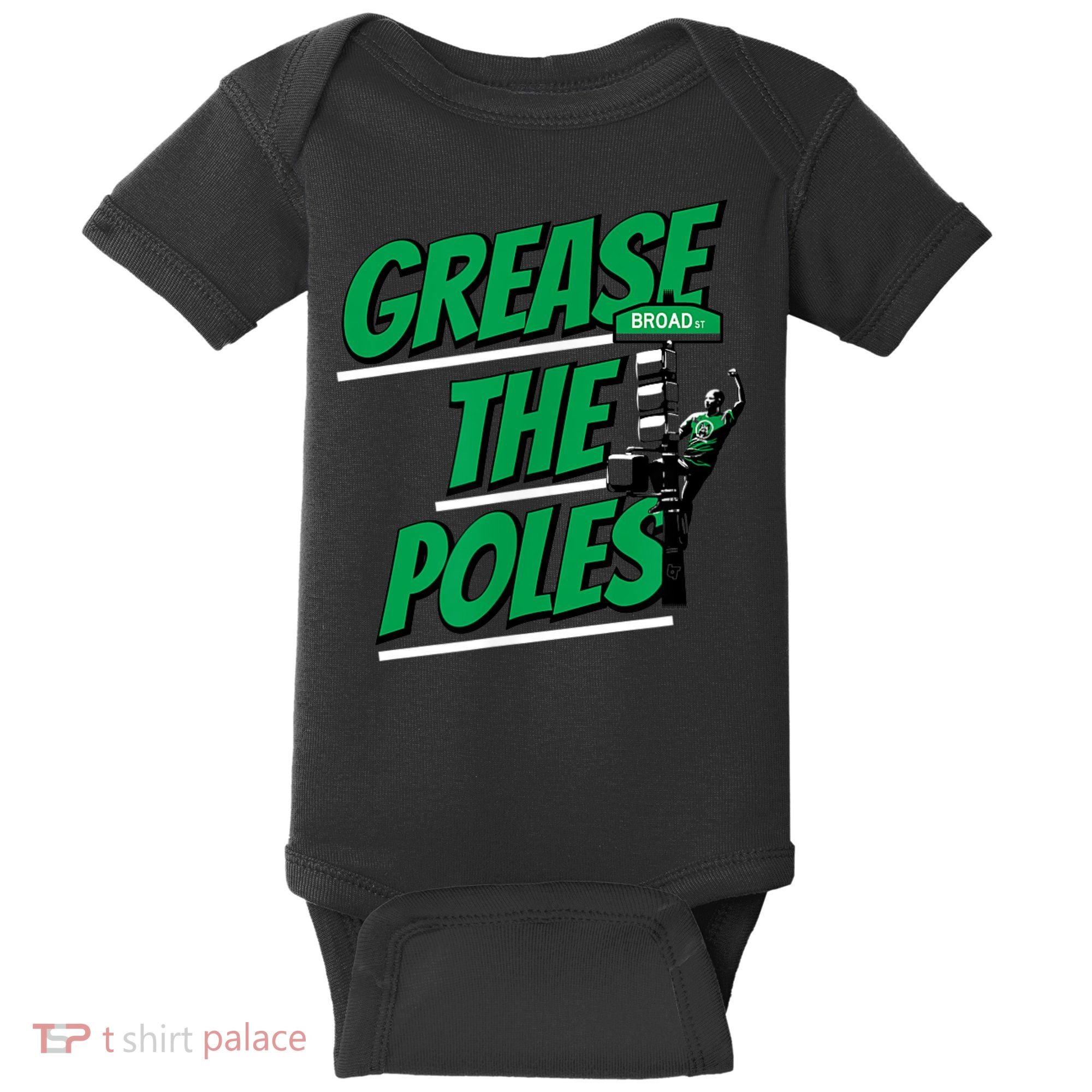 Grease The Poles Philadelphia Football Baby Bodysuit