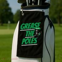 Grease The Poles Philadelphia Football Golf Towel thumb 2