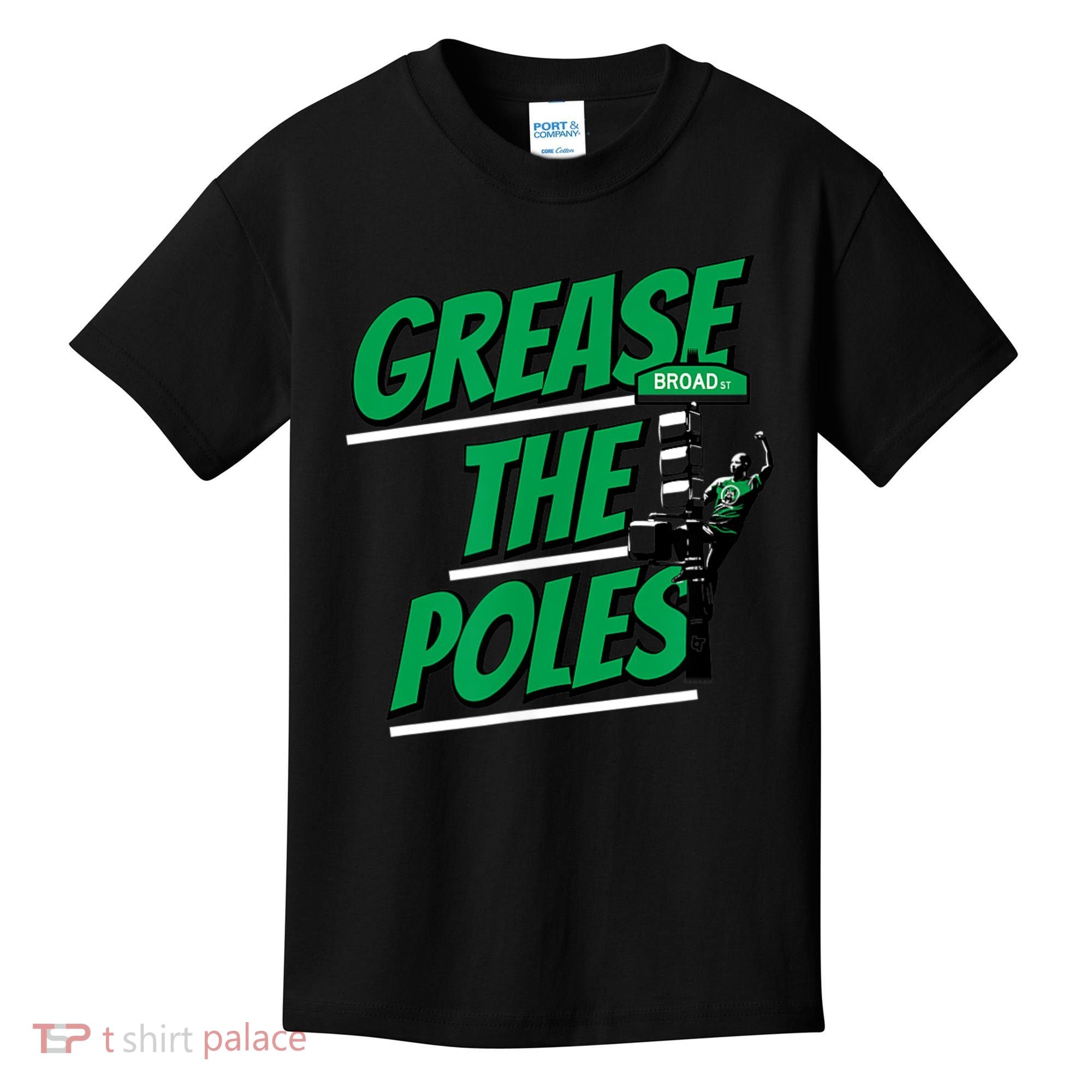 Grease The Poles Philadelphia Football Kids T-Shirt