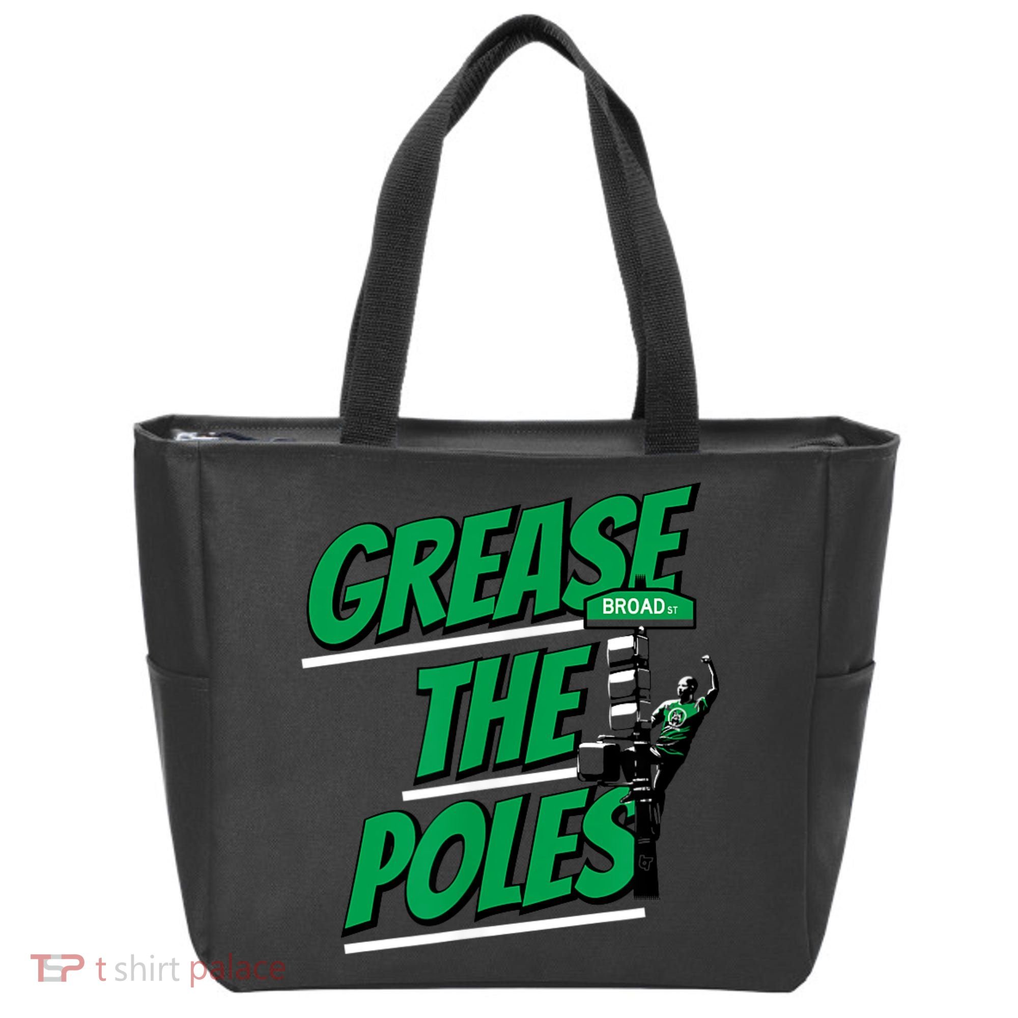Grease The Poles Philadelphia Football Tote Bag