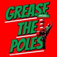 Grease The Poles Philadelphia Football Santa Hat thumb 1