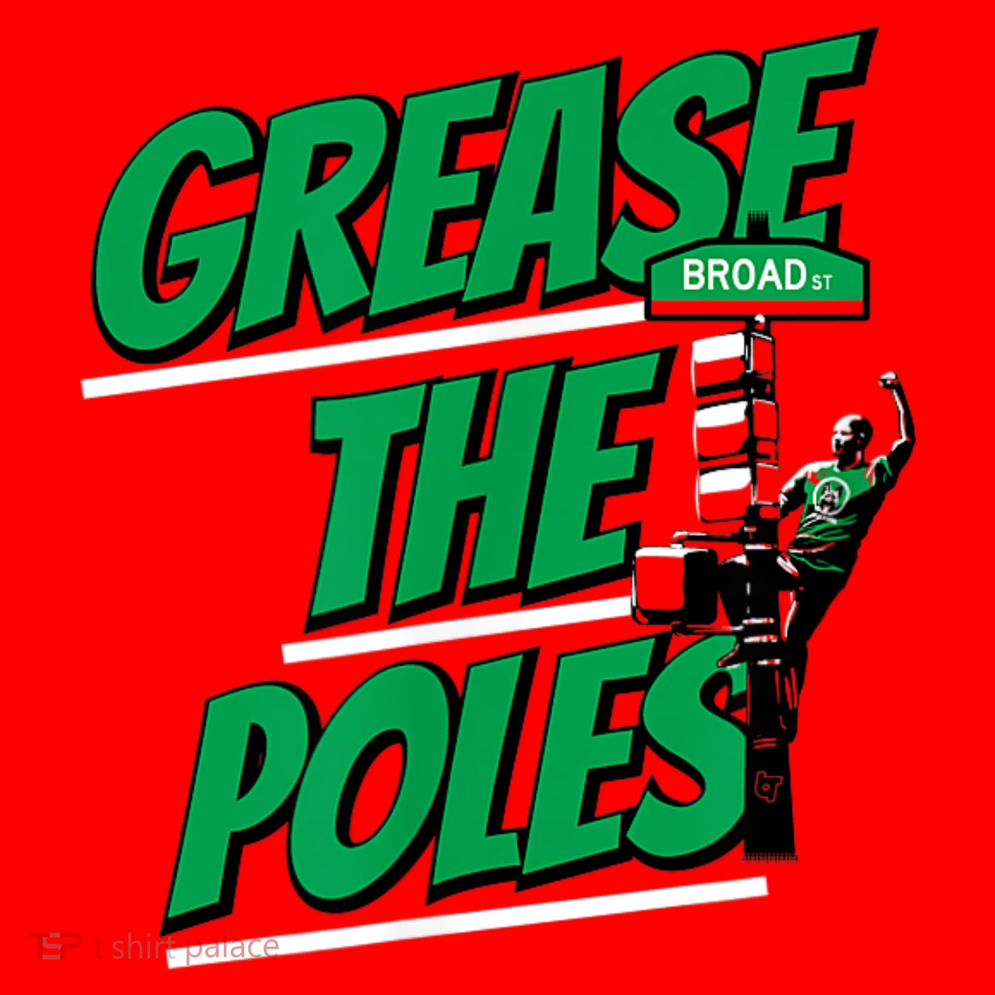 Grease The Poles Philadelphia Football Santa Hat
