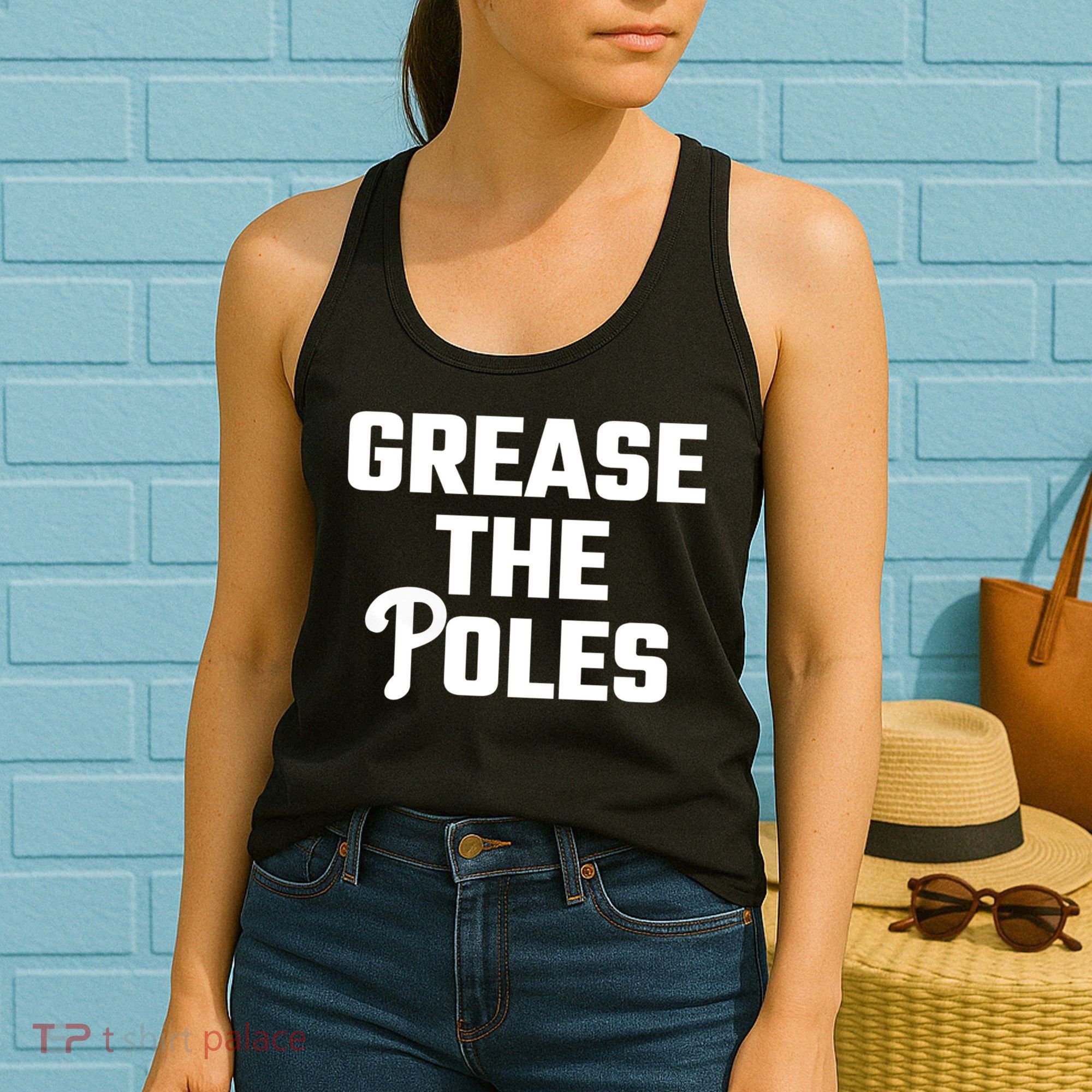 Grease The Poles Philadelphia Women's Tank Top
