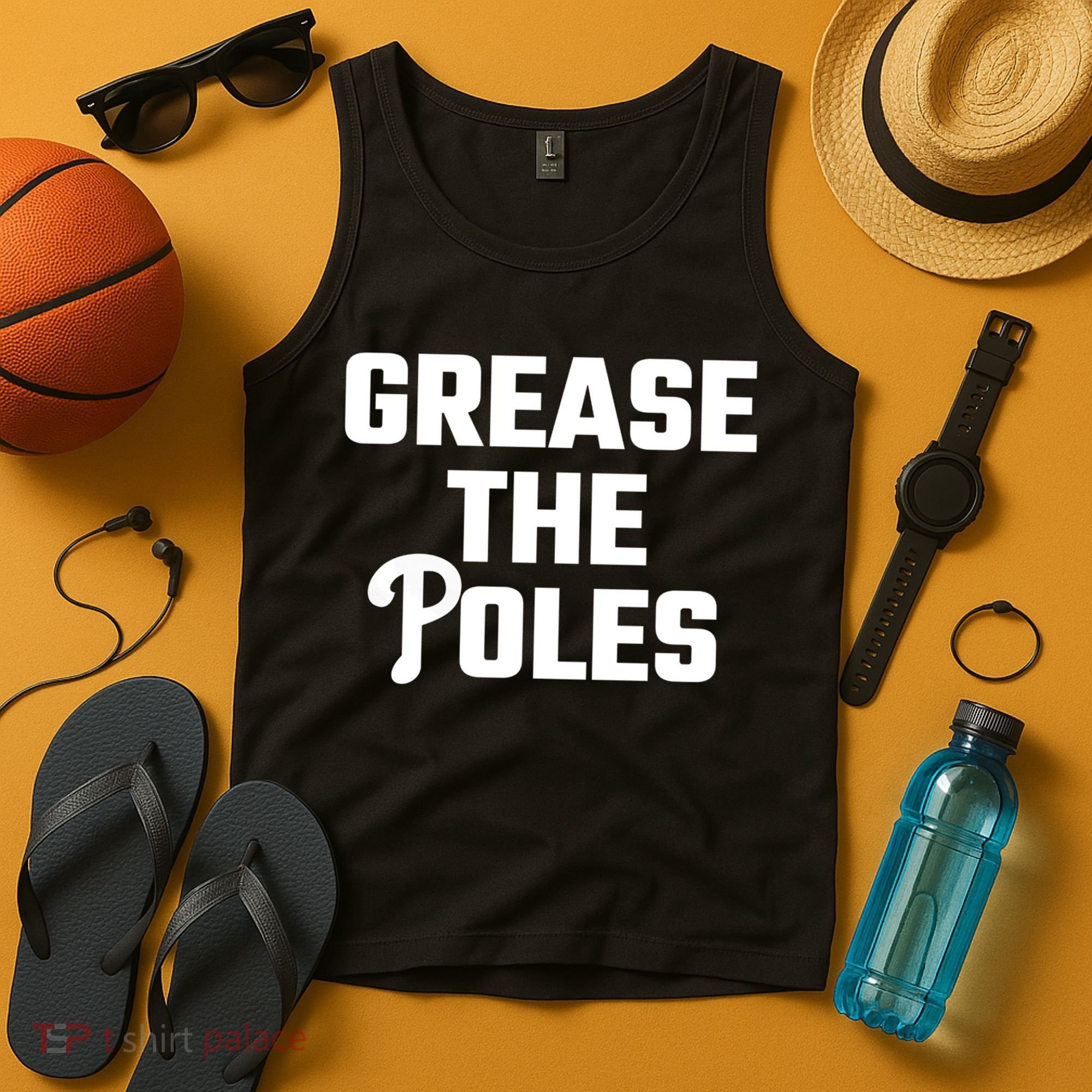 Grease The Poles Philadelphia Tank Top