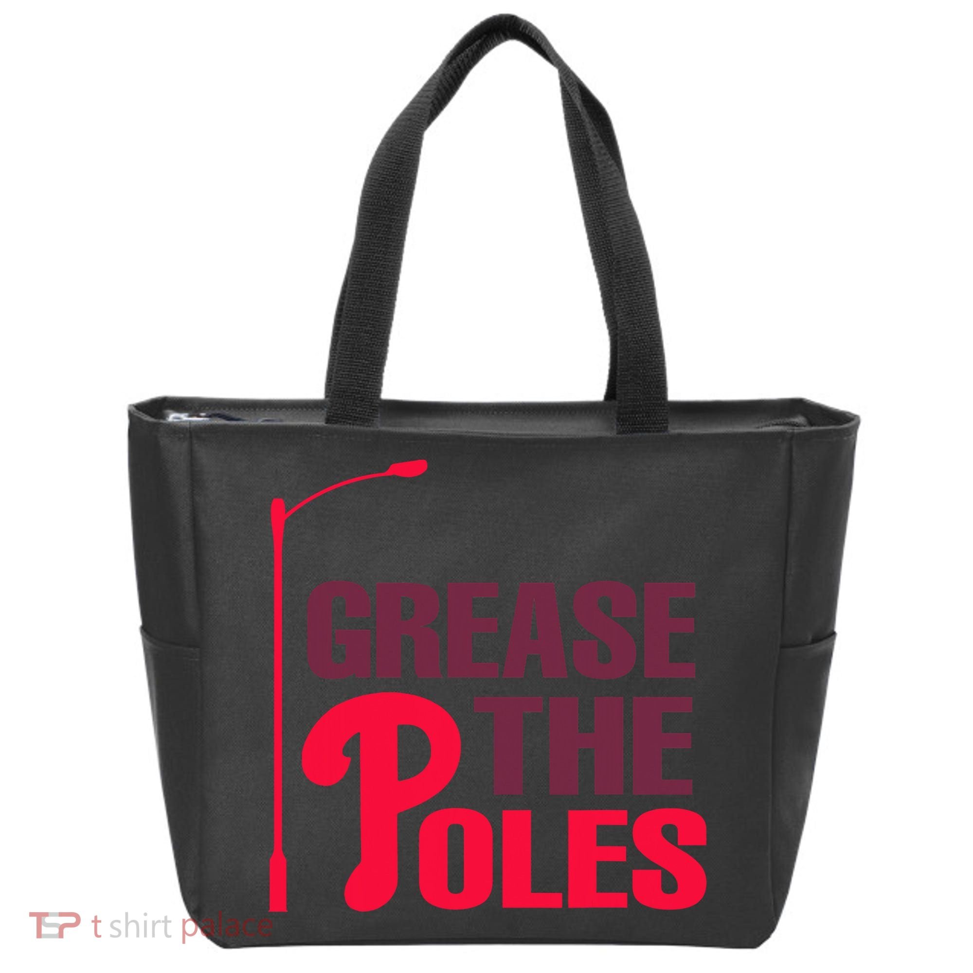 Grease The Poles Philadelphia Baseball Fan Lover Tote Bag