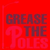 Grease The Poles Philadelphia Baseball Fan Lover Santa Hat thumb 1